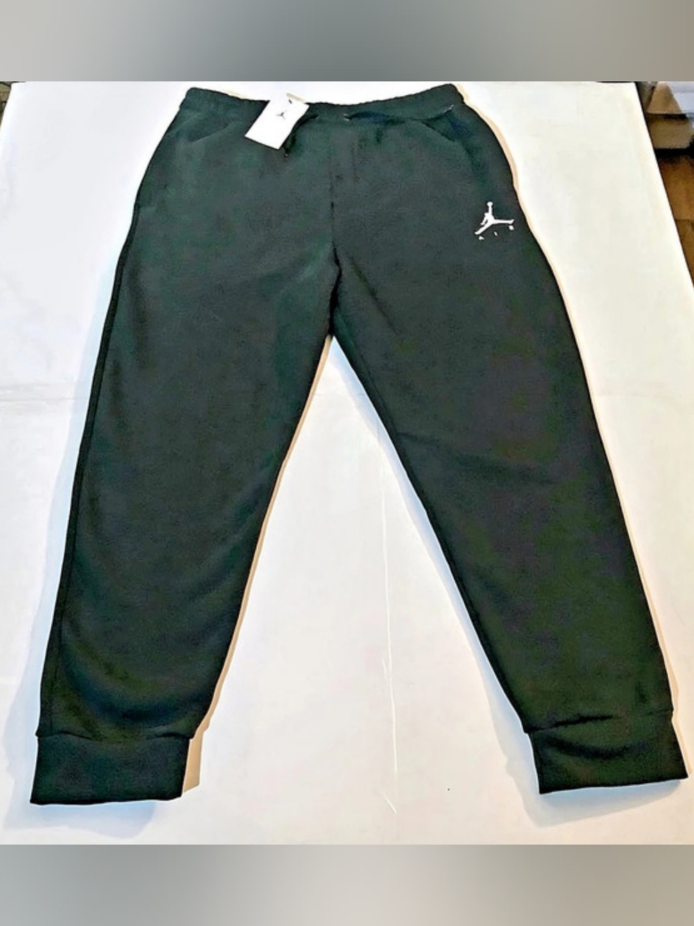 Air Jordan Essentials Men's Jogger Pants Black Large NWT